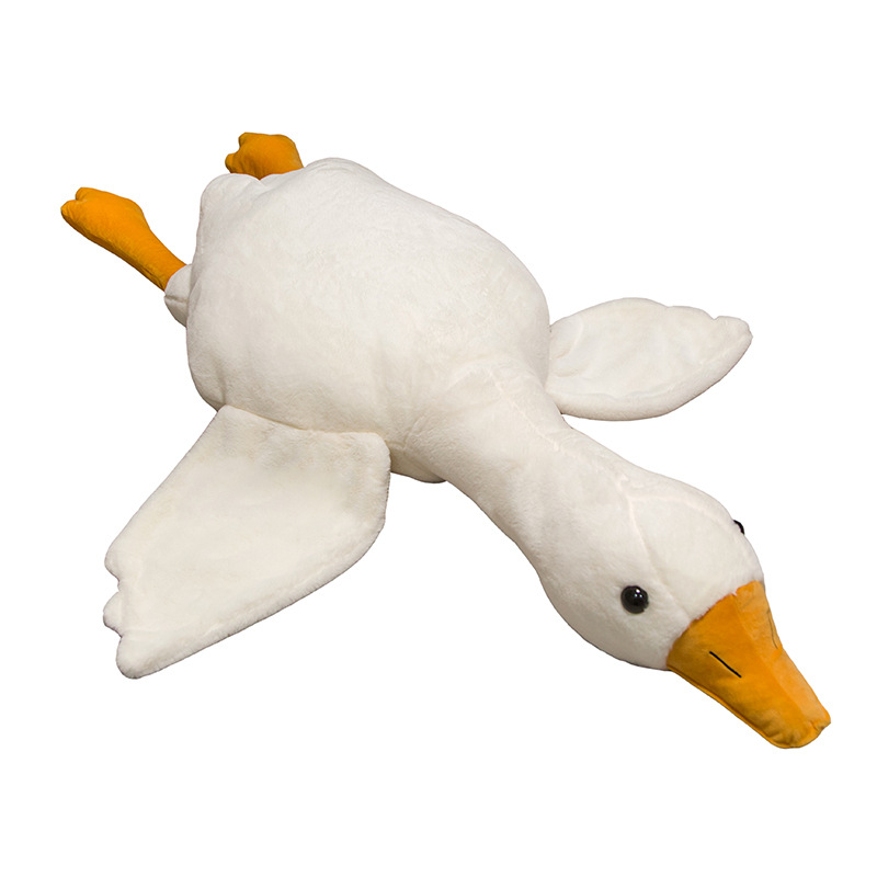 Cute Pillow White Goose Goose Doll Sleeping Pillow Plush Toy Exhaust Pillow Doll Plush Doll Wholesale