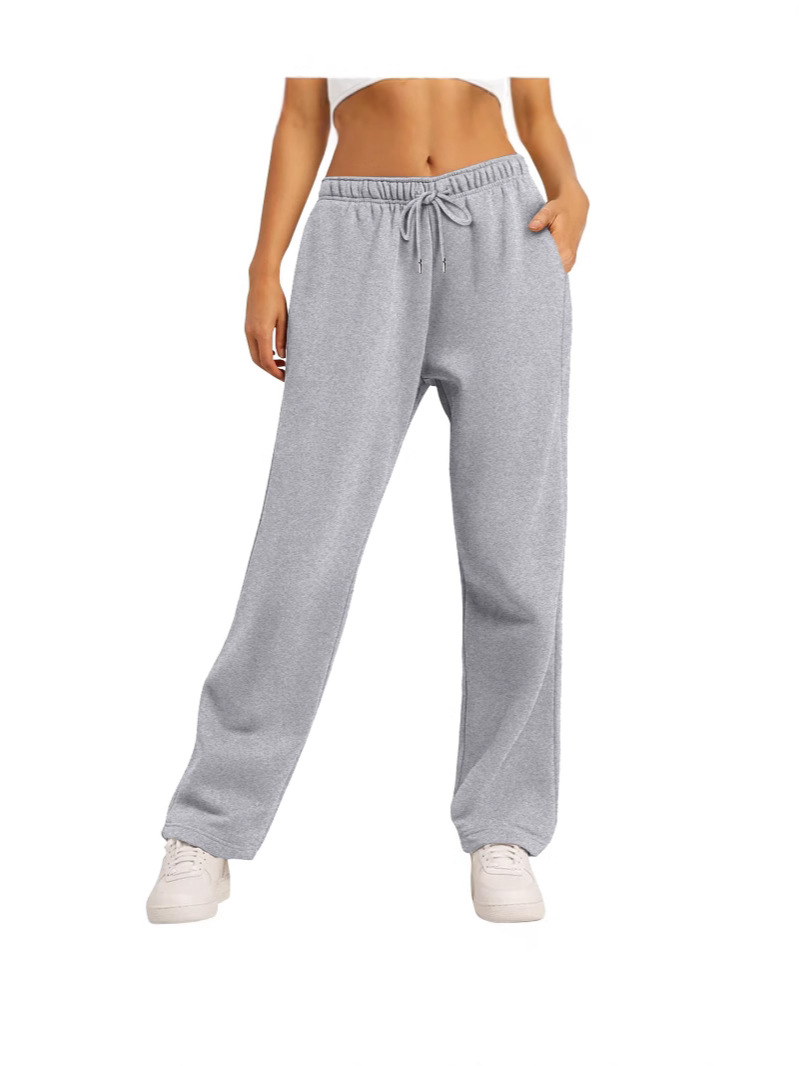 Мужские и женские брюки свободного кроя с начесом для Amazon 2025