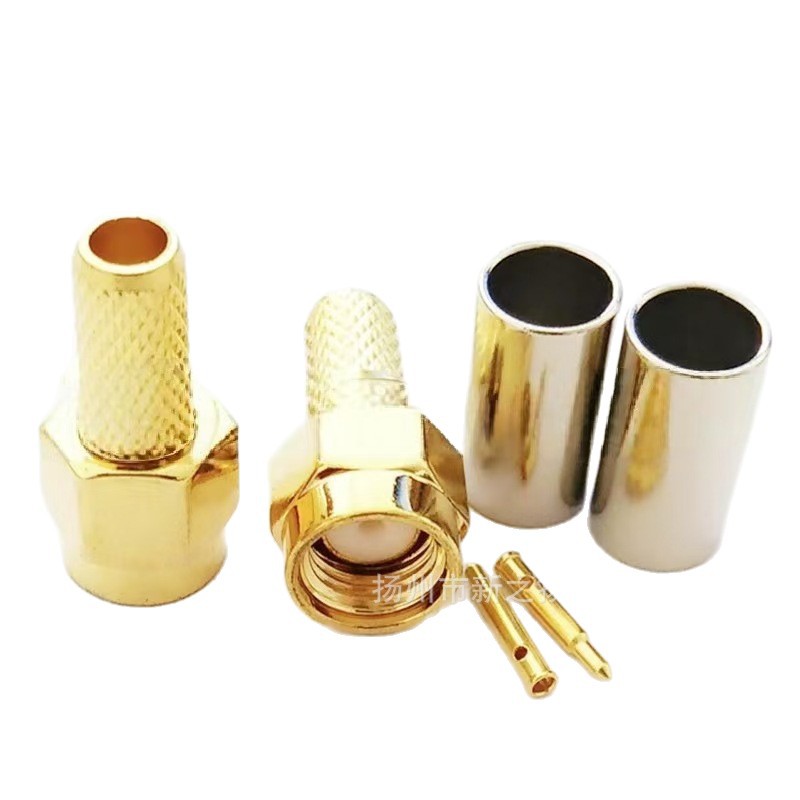 Factory Direct Supply Rf Connector Sma Straight Male Sma-J-3 Internal Thread Internal Pin Connects to 50-3/Rg58 Large Quantity Excellent Quality