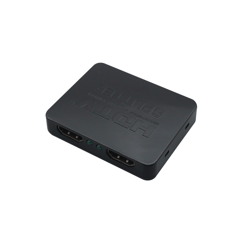 HDMI One in Two Out 1 in 2 Out HDMI One Point Two 4K*2K Splitter Hd Video Crossover 1 Minute 2