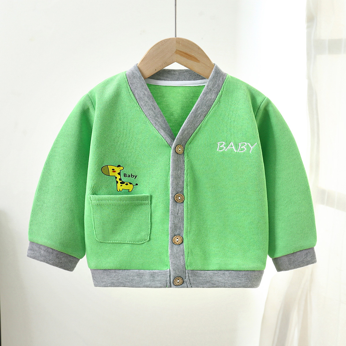 Children's Knitted Sweater Autumn Jacket Boys' Sweater Baby Clothes Girls' Knitted Baby Autumn Cardigan Children's Clothing