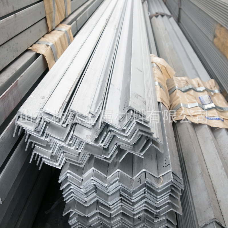 304 Stainless Steel Angle Steel 316L Stainless Steel Equal-Sided Angle Steel Manufacturer's Ready Stock Stainless Steel Profiles for Construction and Decoration