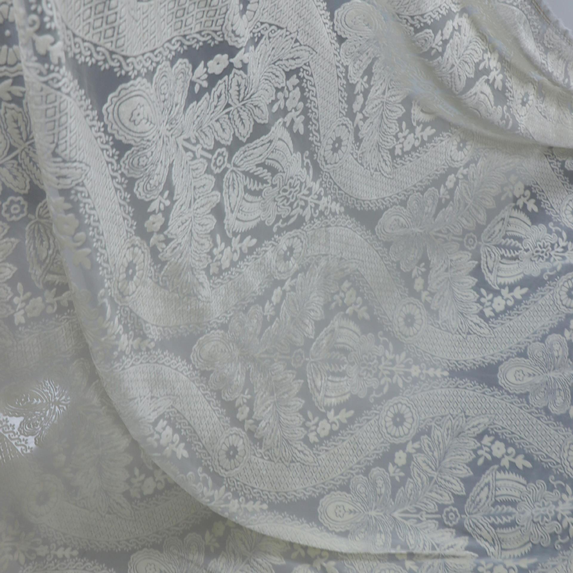 Wholesale Woven Nylon Velvet Monochrome Burnt Flower Velvet Fabric Nightgown Dress Cheongsam Women's Fabric