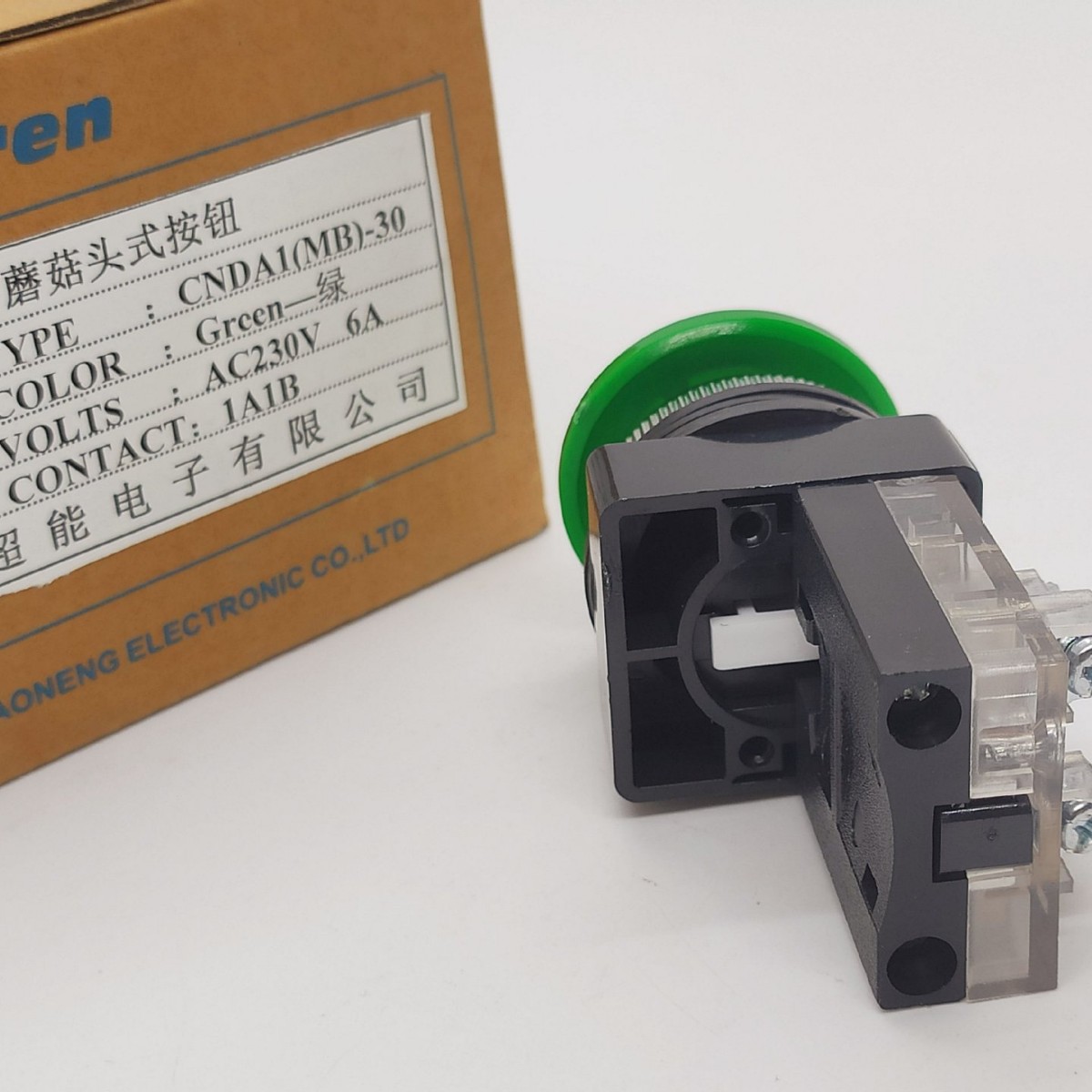 A1(Mb)-30 Self-Recovery Mushroom Head Button Replaces Tmb-30 Mounting Hole 30mm