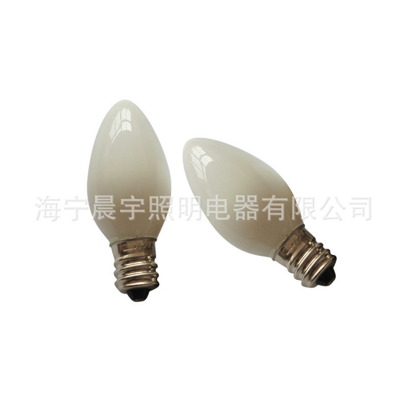 Manufacturer Supplies Holiday Light Bulb Indicator Light Bulb C7 Plus Salt Lamp Living Room Household Light Bulb High-Brightness Energy-Saving Light Bulb