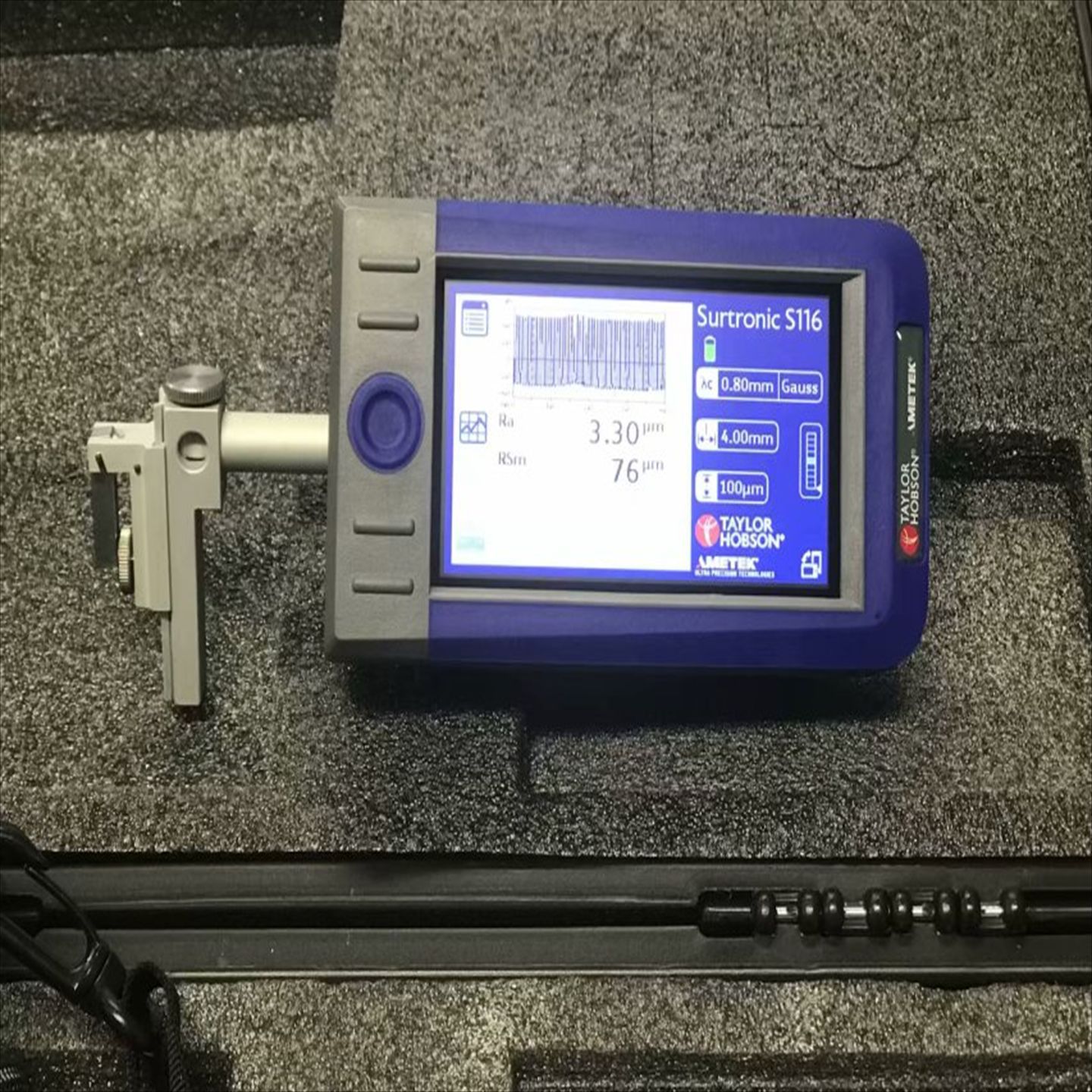 Британский Taylor Surtronics-100 измеритель шероховатости S-116 S-128