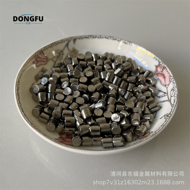 Высокочистые оловянные частицы 6*6мм оловянный цилиндр испарительная плавка научно-исследовательский эксперимент оловянный сегмент Sn металлические оловянные частицы