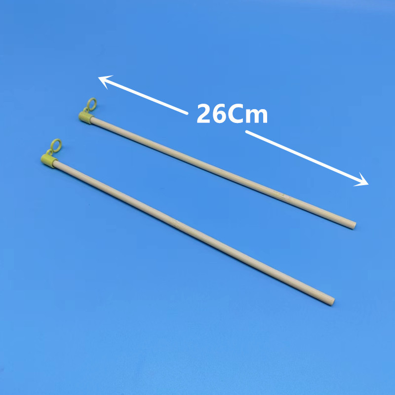 Wooden lantern pole New Year portable lantern accessories children's lantern portable stick DIY paper lantern rod manufacturer