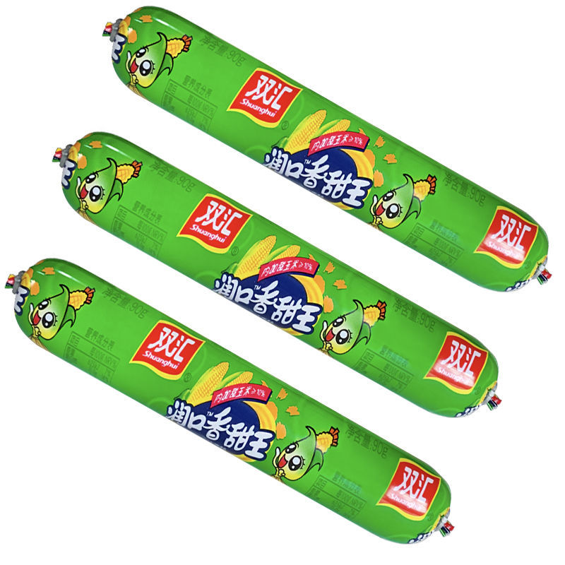 Shuanghui Q Fun Cumin Sausage 70g Mushroom Ham Sausage qq Instant Instant Noodles Partner Q Fun Corn Roasted Sausage