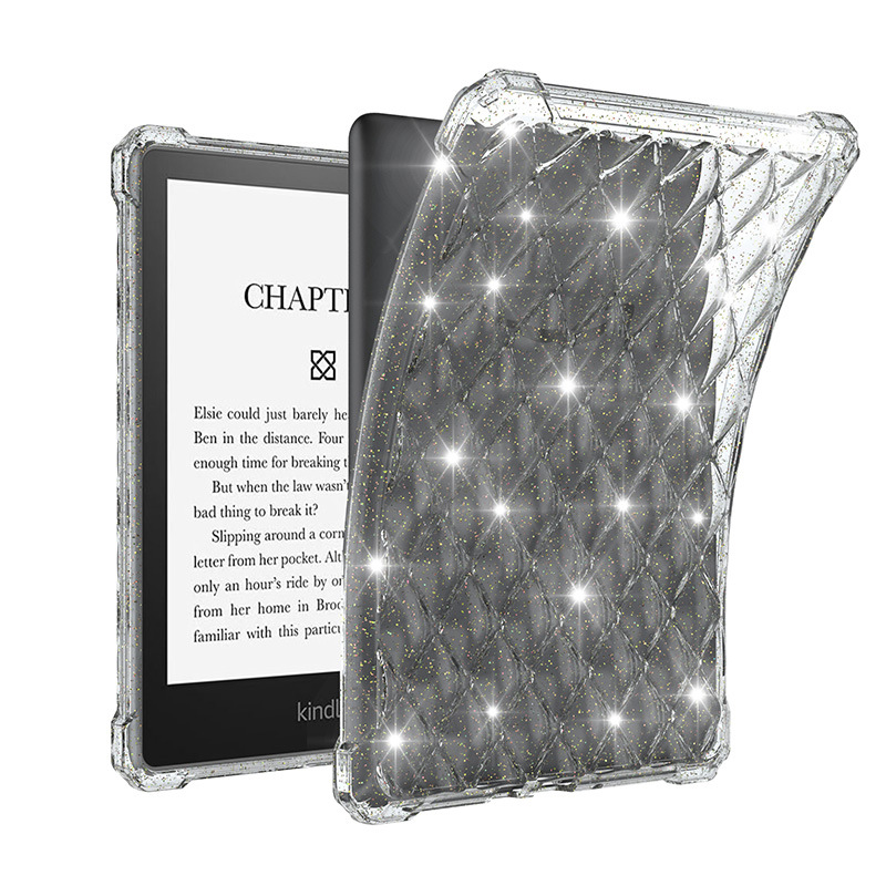 Kindle 2024 Case Four Corner Drop-Resistant Transparent K12 KPW6 KC 12th TPU Soft Case