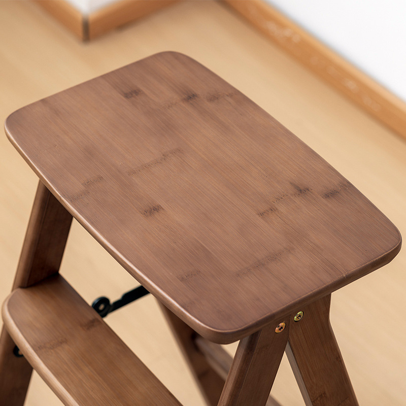 Household Folding Ladder Stool Multi-function Storage Rack Shoe Stool