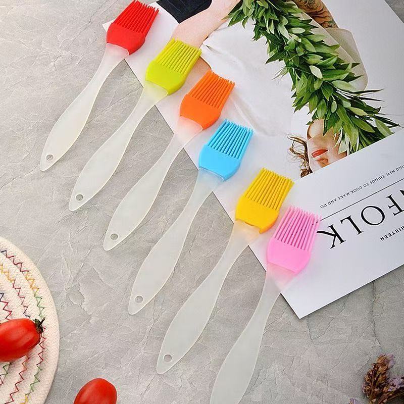 Силиконовая кисть для масла, термостойкая, для выпечки и барбекю, разделённая кисть, для крема и масла