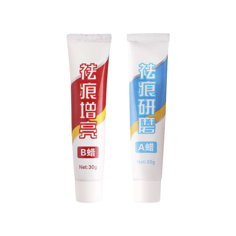 Car scratch wax paint surface abrasive polishing wax repair depth decontamination polishing white scratch liquid to remove the mark curing