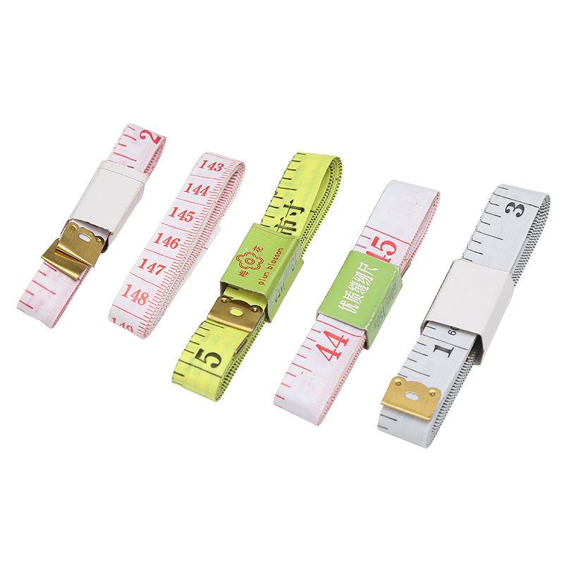 Factory wholesale plastic small tape measure tailor soft tape measure three-way meter bust waist mini measure garment tailor rule