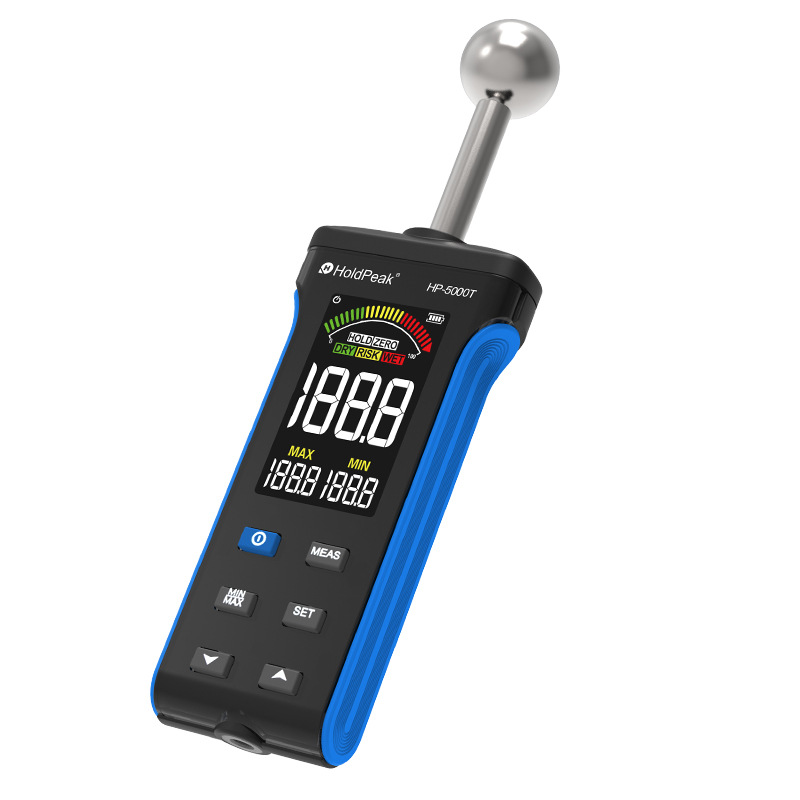 Hp-5000T Sensor Moisture Meter Wood Moisture Meter Powder Wall Brick Wall Moisture Content Detector Measuring Instrument Cross