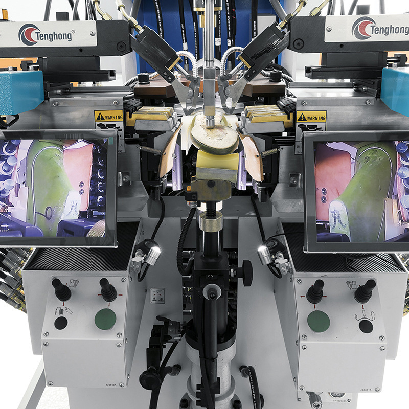 Mid and Rear Shoe Upper Forming Machine, Fully Automatic Hydraulic Mid and Rear Shoe Upper Shaping Machine, High Precision, Stable and Durable Pressing