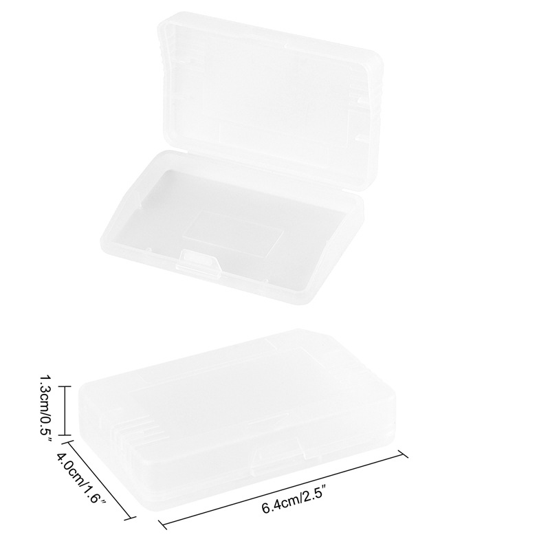 Gba Game Card Box Gameboy Advance Game Card Storage Box Game Display Box Gba Card Protection Box