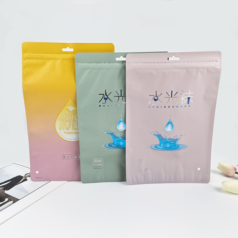 Пакеты для колготок, блестящие, эффект голой ноги, пластиковые, самозакрывающиеся, в наличии