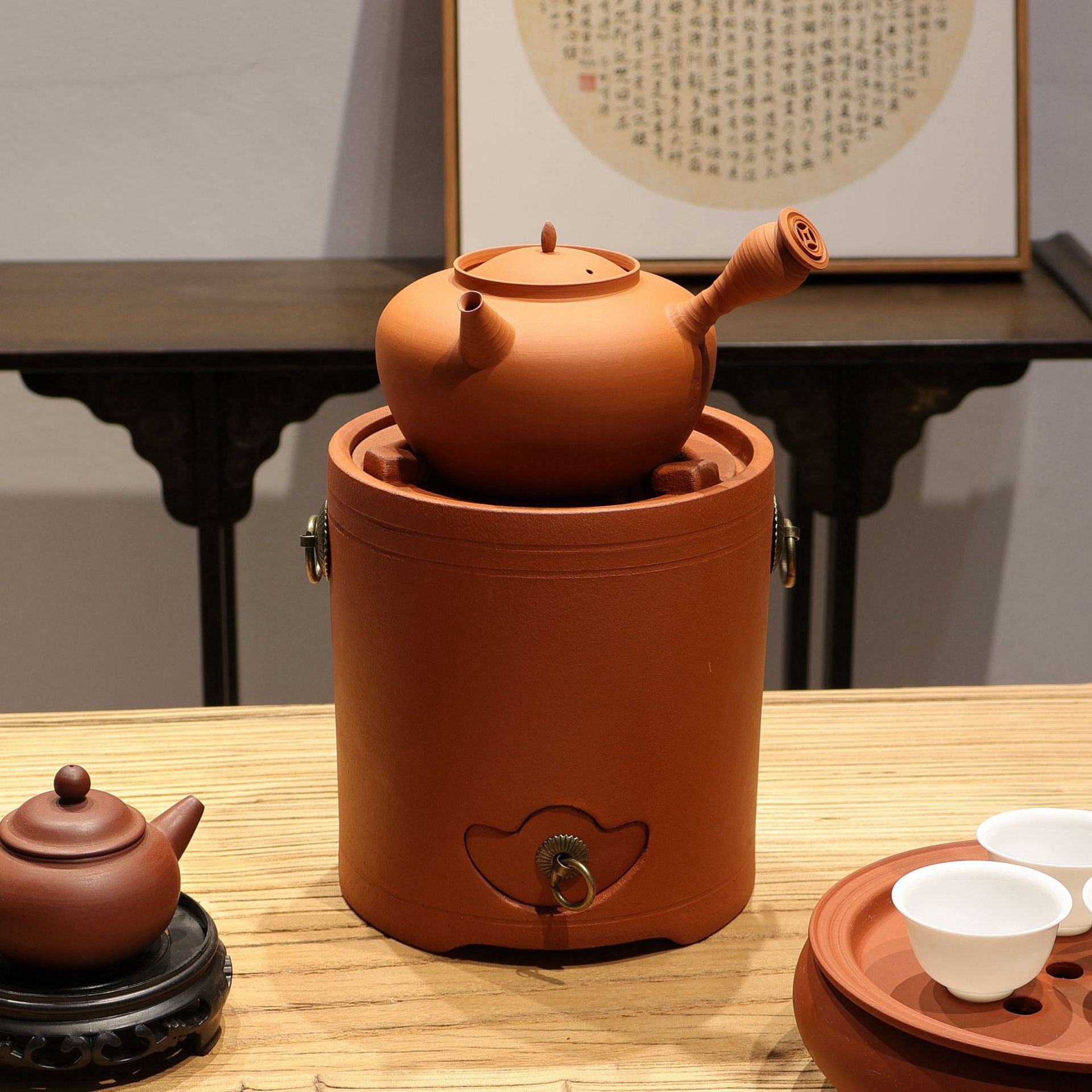 Чайная печь Чаочжоу, электрическая керамическая печь, угольная печь, двойного назначения