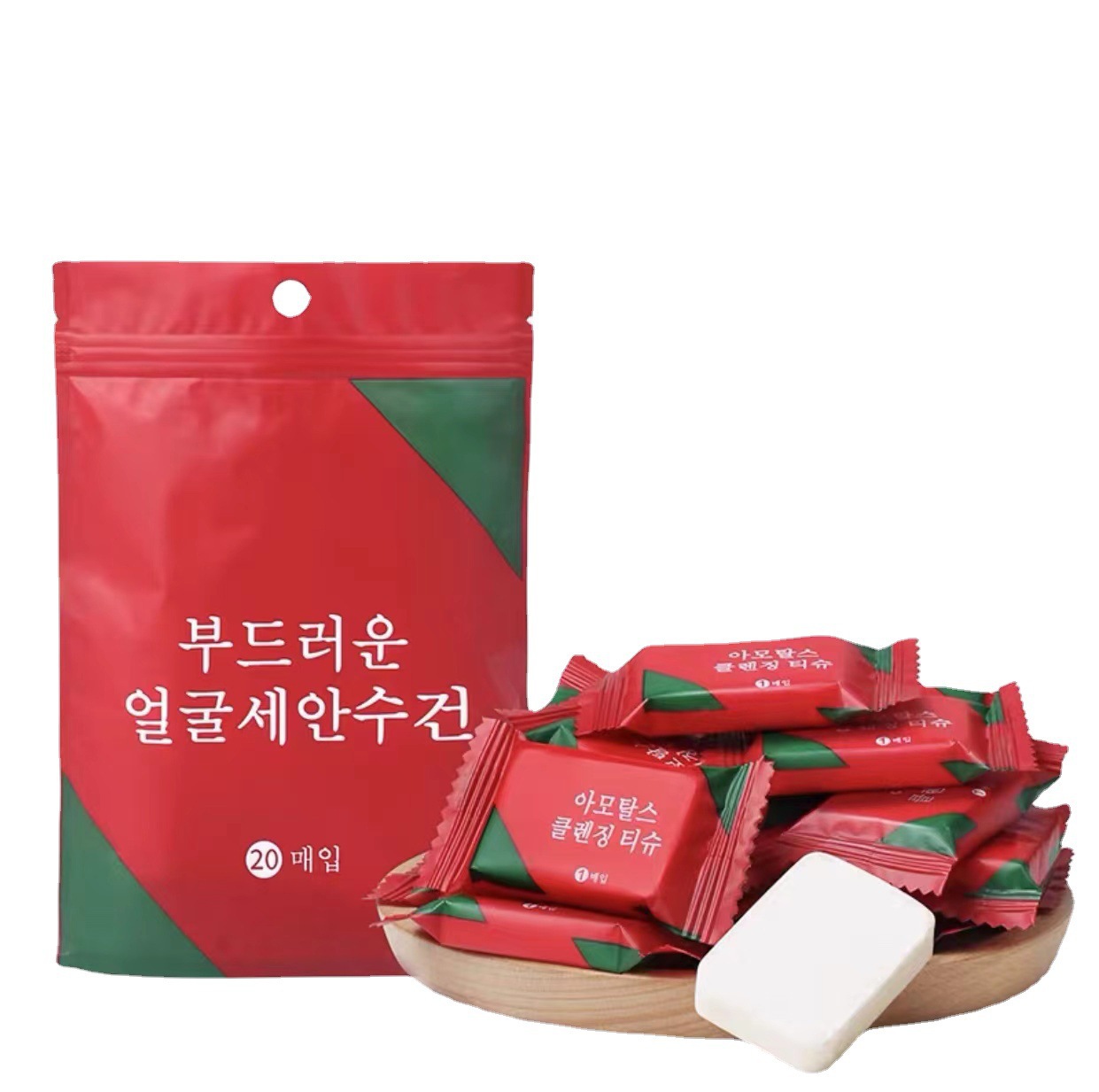 Compressed Towel Pure Cotton Travel Pack Small Square Towel Portable Thickened Candy Compressed Disposable Towel