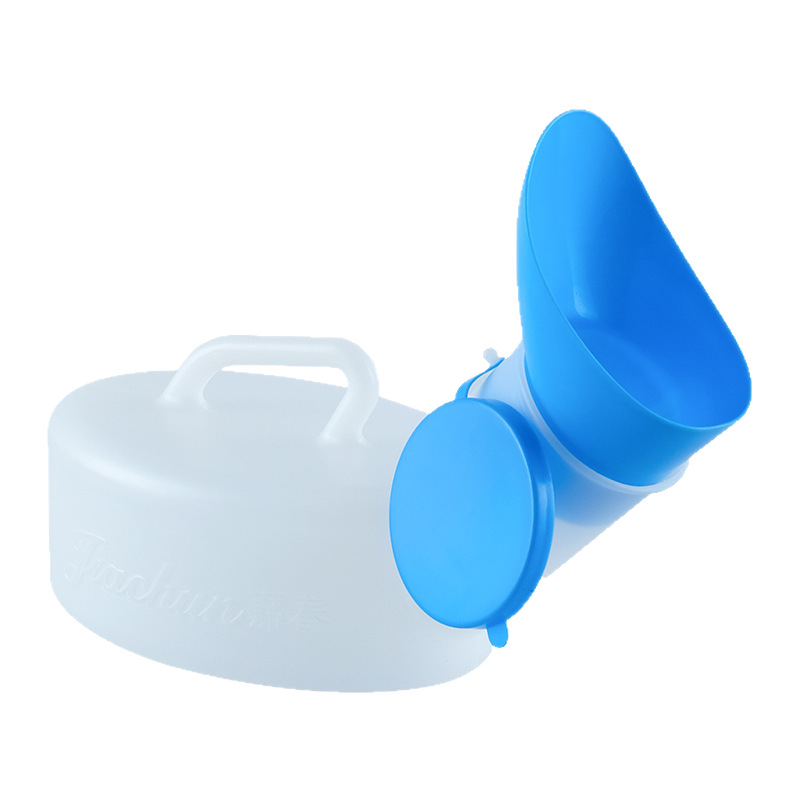 Plastic Urinal Urinal for the Elderly Bed Care with Cover Large Diameter Urinal Blow Molding Urinal Deodorant and Leak-Proof