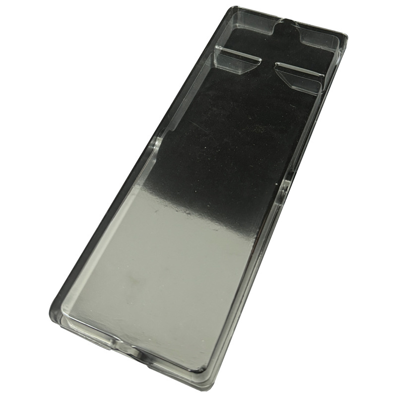 Factory wholesale packaging box plastic box transparent PET nail art display inner holder blister protection tray