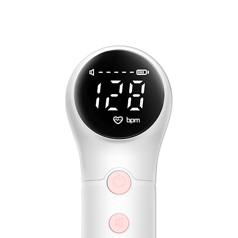 Cross-Border Hot-Selling Fetal Heart Rate Meter for Pregnant Women, Portable Fetal Heart Rate Detection, Doppler Fetal Heart Rate Meter