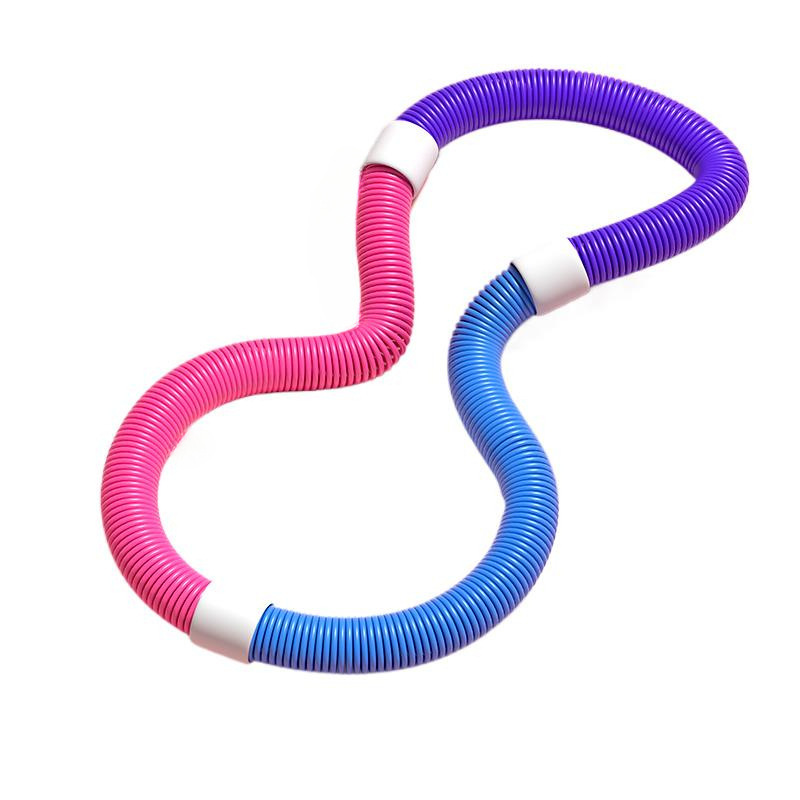 Soft soft spring hula hoop women's thin belly sports plastic hose clap loop fitness special thick does not hurt the waist
