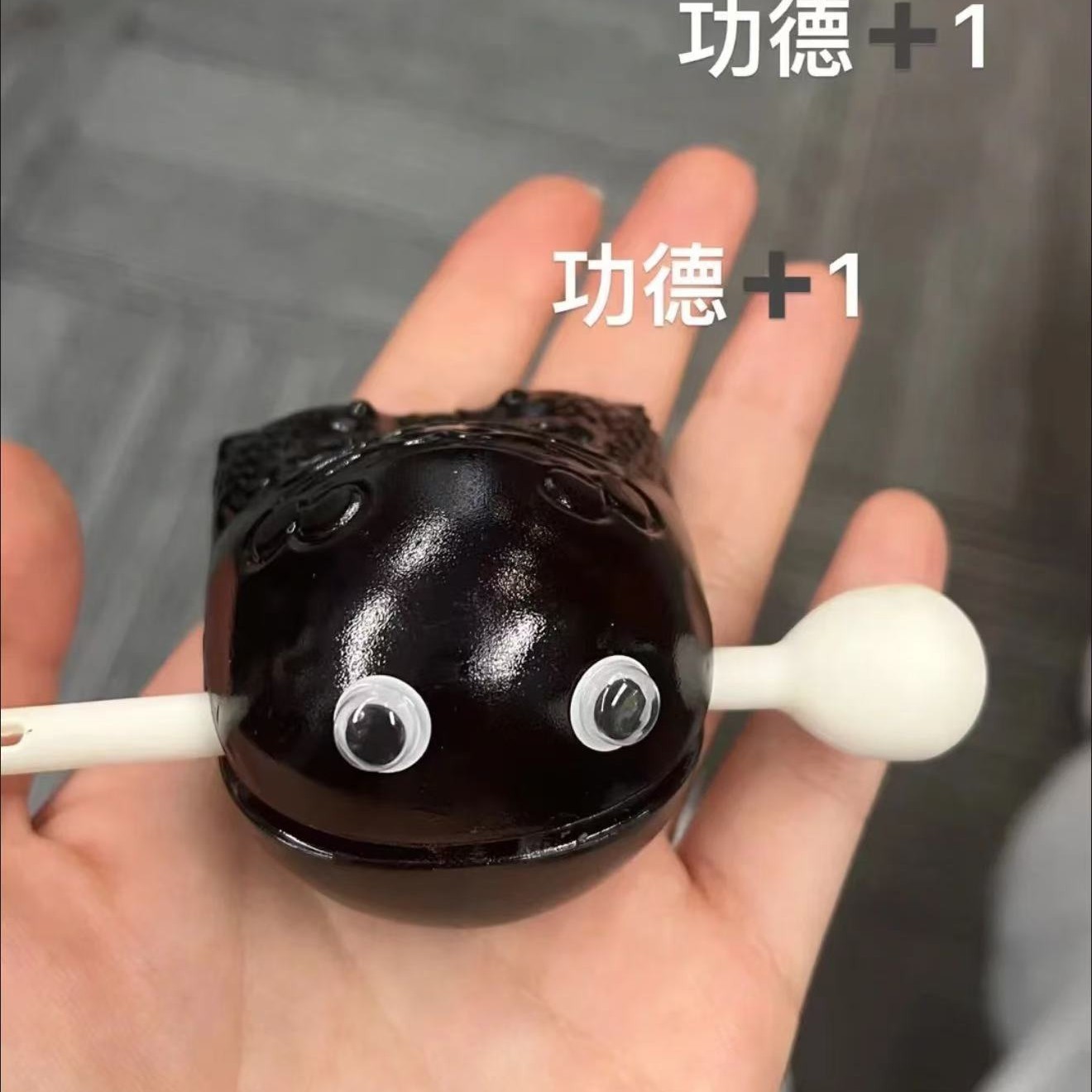 Маленькая деревянная рыбка монах перкуссионный инструмент для снятия стресса