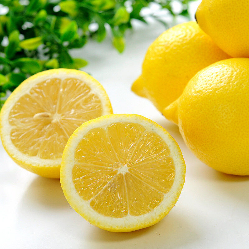 Sichuan Anyue Yellow Lemon 2.5kg Fresh Skin Thin Lemon Perfume in Season Spot Wholesale Green Yellow Lemon Random