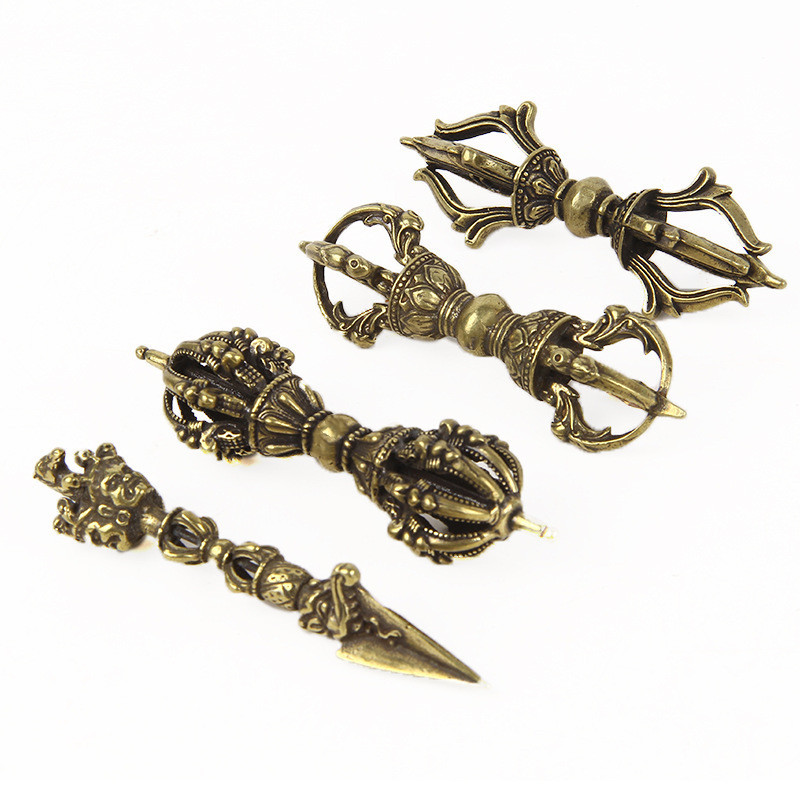 Brass Ornaments, Vajra, Family Small Ornaments, Handles, Creative Copper Handicrafts, Factory Direct Sales and Wholesale