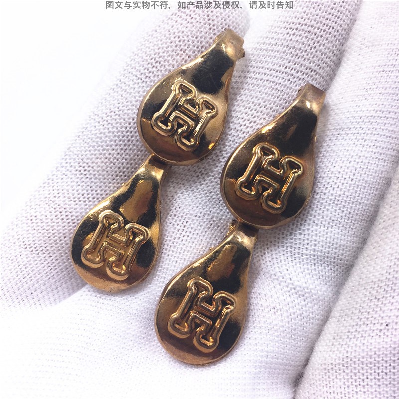 Special Eagle Claw Buckle for Running Shoes and Sports Shoes. Cross-Border Supply of High-Strength Aluminum Alloy Water Drop Gilt Shoe Buckles