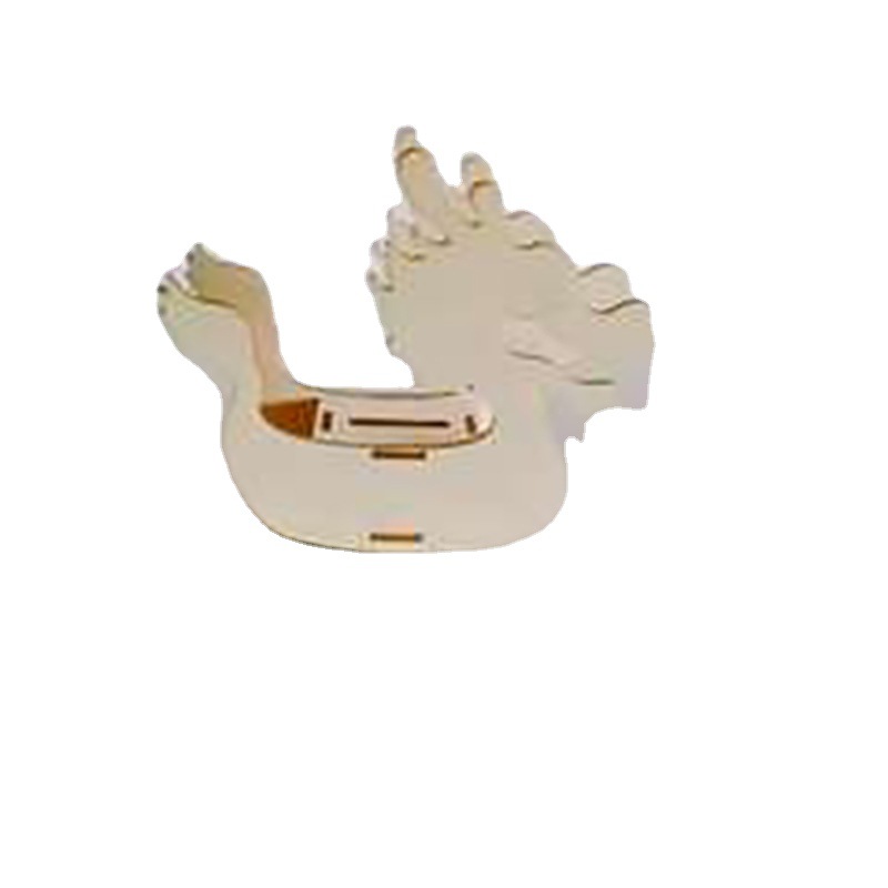 Factory Direct supply kindergarten Dragon Boat Festival wooden piggy bank dragon boat model handmade children DIY production materials