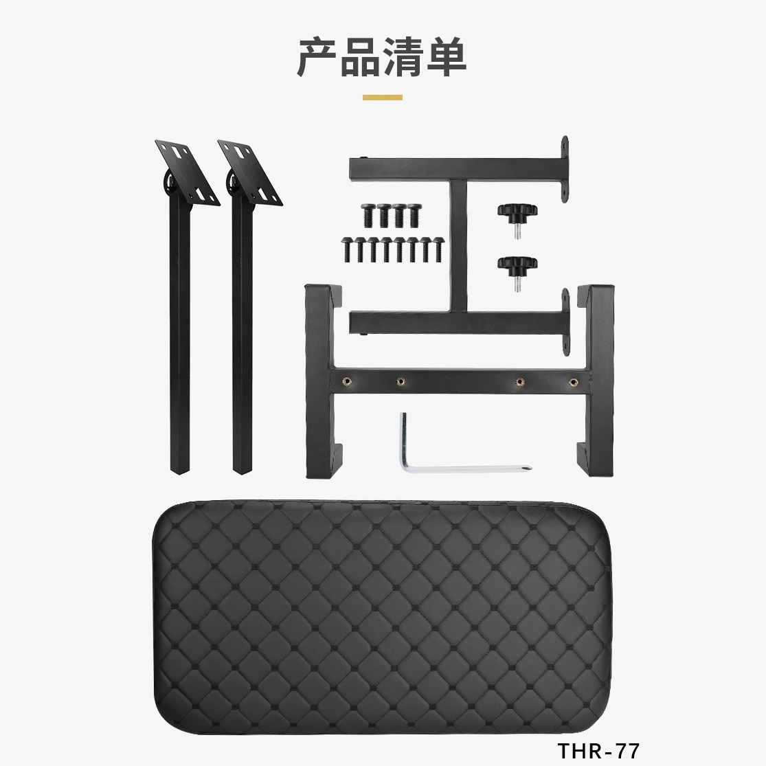 Large Panel Arm Bracket, Thick, Sturdy, Stable and Durable, Full Arm and Half Arm Hand Rest, No Shaking, Tattoo Beauty