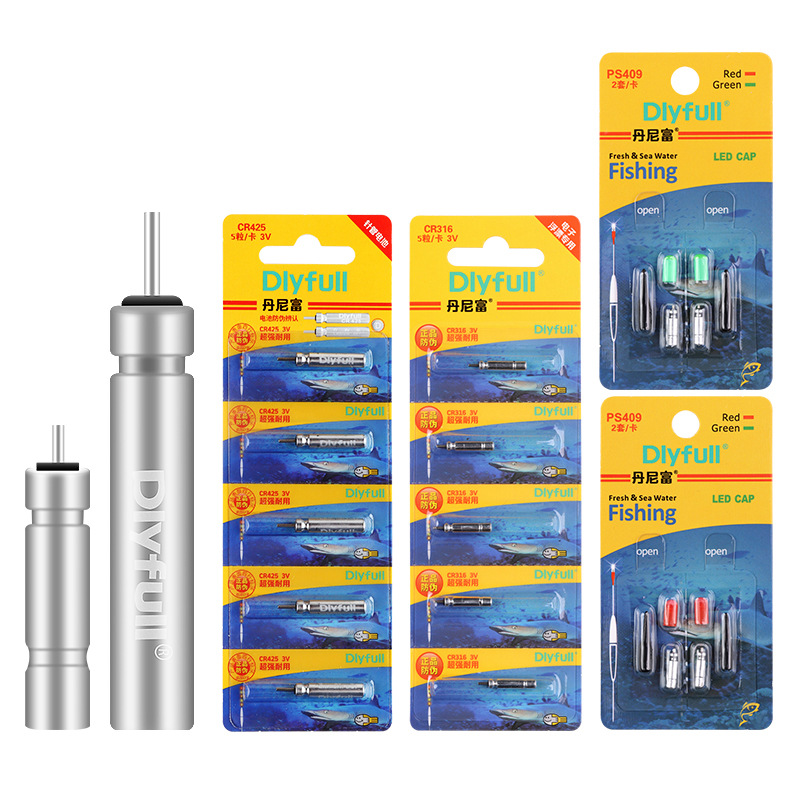 Power Source 425 Luminous Float Battery Danny Fu 316 Battery Float Digital Fish Float Fishing Gear Digital Float Wholesale