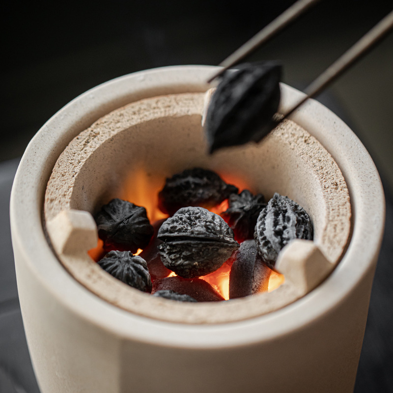 Stove tea carbon stove stove suit tea cooker ceramic side handle boiling water teapot air stove alcohol stove