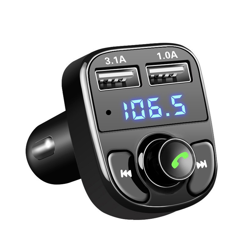 X8 car bluetooth receiver charger lossless sound quality fm transmitter card car mp3 bluetooth player