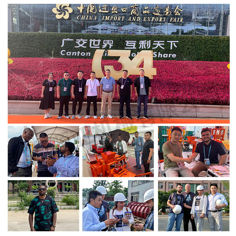 Customized African Hot-Selling Small Chain Brick-Making Machine, Fixed and Mobile Small Concrete Cement No-Bake Brick Machine