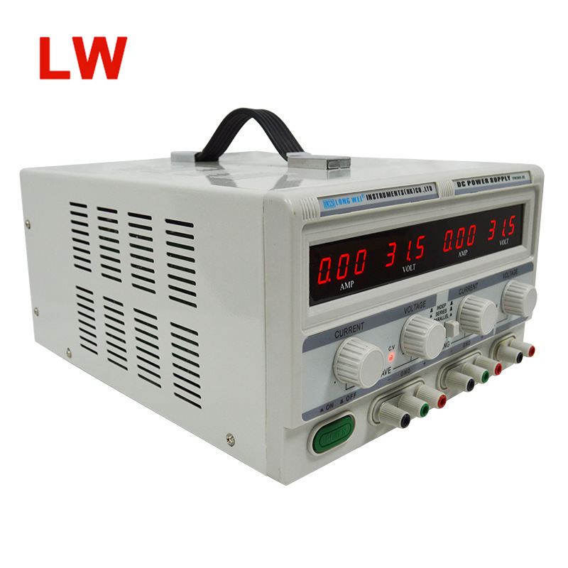 Longwei Tpr3020-2D Dual-Channel Dc Regulated Linear Power Supply 30V20A Electroplating Power Supply Voltage and Current Stabilized Power Supply