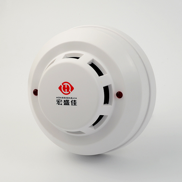 RS485 communication smoke temperature and humidity sensor intelligent smoke temperature composite integrated transmitter alarm