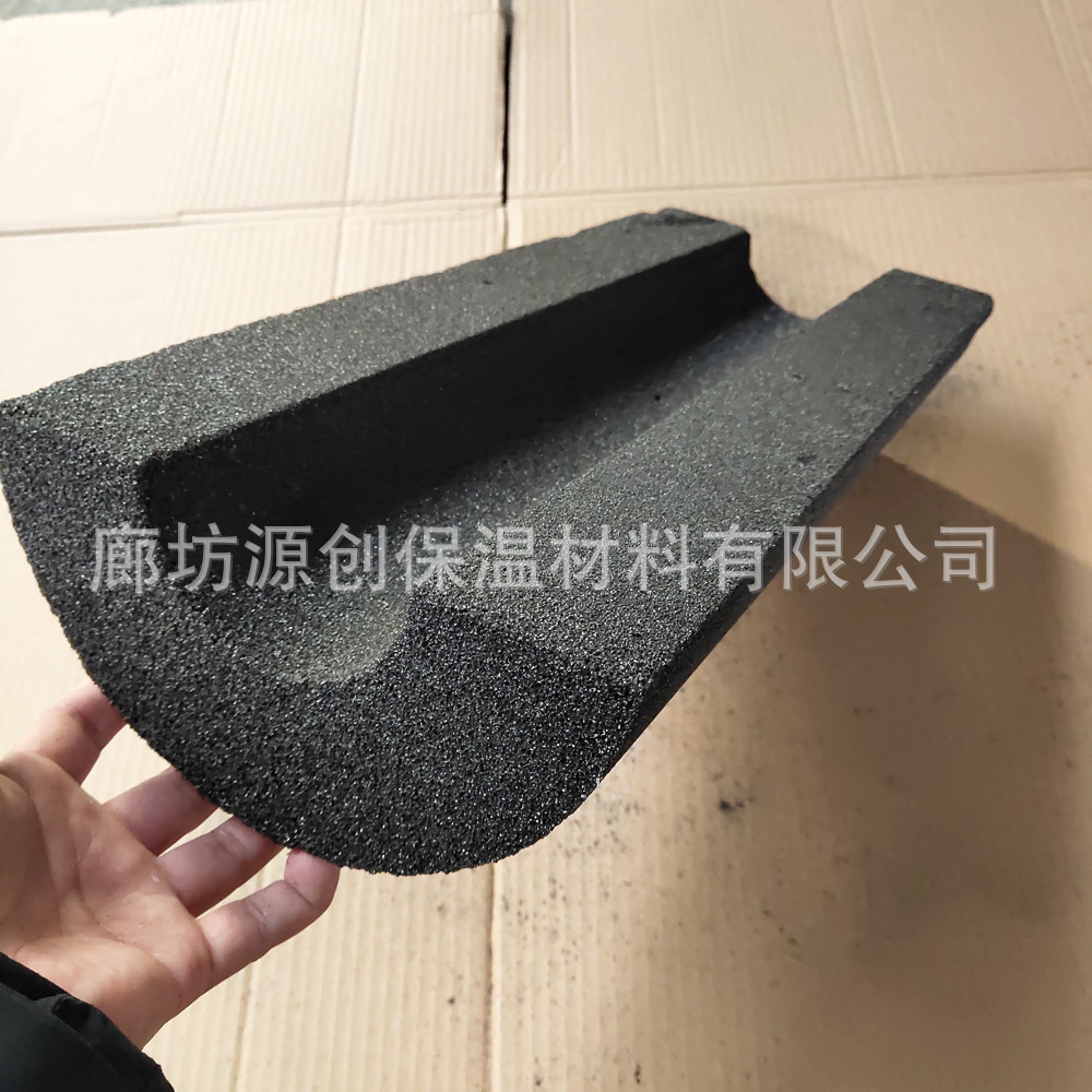 Тип 1, пеностеклянная трубка, американский стандарт, растворимый вес 120K, теплоизоляция, холод, водонепроницаемость и влагостойкость