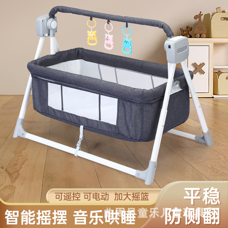 Cross-border baby multi-functional electric cradle rocking chair newborn intelligent coax baby comforter artifact sleeping basket