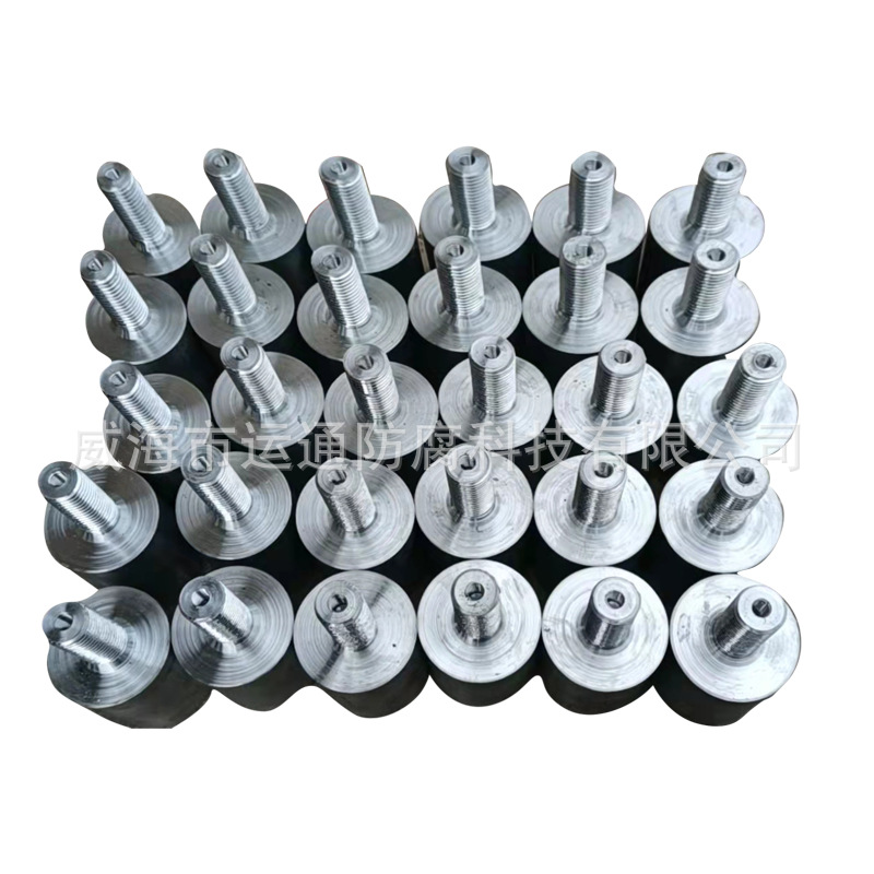 Zinc Machining Parts Aluminum Machining Parts Sacrificial Anode Zinc Alloy Block Aluminum Alloy Cathodic Protection Reference Anode for Ships