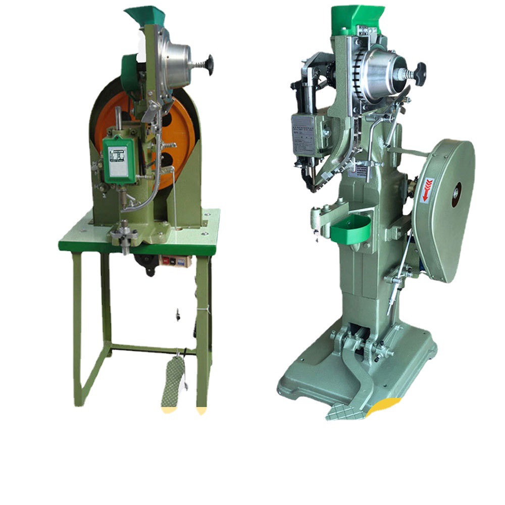 Fully Automatic Rivet Machine, Foot-Operated Vertical Semi-Hollow Riveting Machine, Helmet Safety Helmet Rivet Setting Machine, Rivet Machine