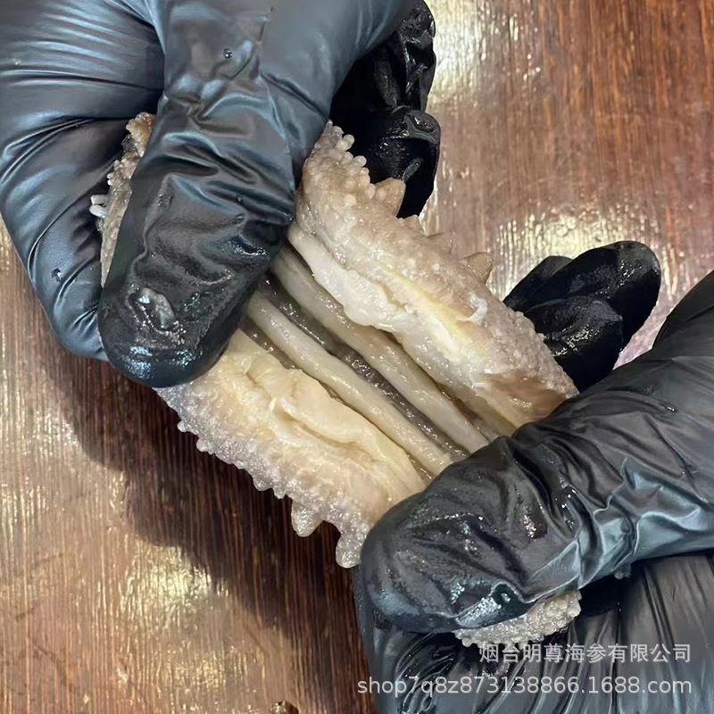 Mingzun 9A Grade Dalian Ready-To-Eat Sea Cucumber Dalian Fresh Sea Cucumber Factory Direct Wholesale Ready-To-Eat Sea Cucumber 500g
