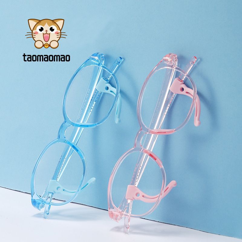 Новая модная рамка очков для девочек 8-12 лет, анти-синий свет миопия для мальчиков, мягкий стиль для школьников