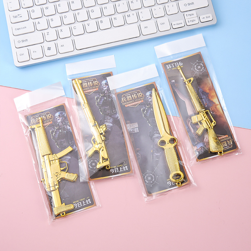 Children's Plastic Creative Weapon Model Boys and Girls Toys Gifts Mini Weapons Kindergarten Exquisite Small Gifts