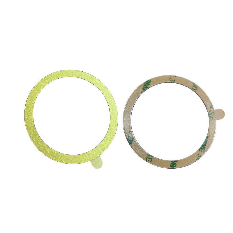 Wireless charger ring magnetic patch adhesive magnetic sheet brushed iron sheet factory spot wholesale