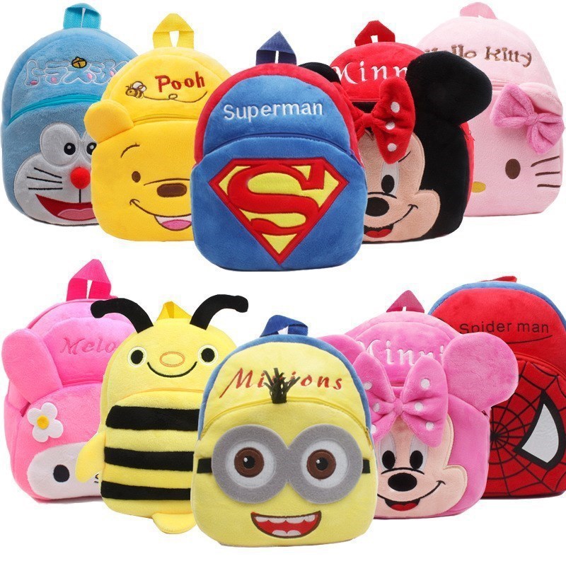 Kitty Baby Plush Bag Children Kids Backpack School Bags