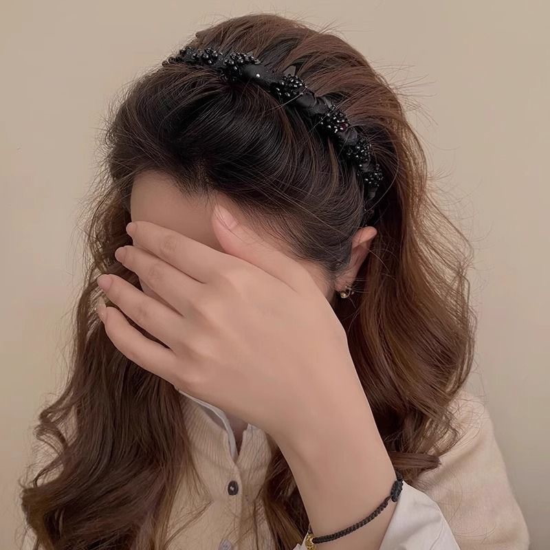 Louis Princess of Paris Hair Hoop Women's 2025 New Daily Wear Pressure Hair High Cranial Top Ku Hoop Hair Accessories